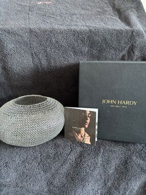 John Hardy Classic Chain Woven Basket